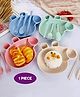 Puchku Pepa Pig Dinnerware Set For Kids ( Pack 0f 1, Multicolor)