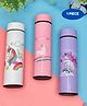 Puchku unicorn flask Temperature bottle for kids school girls (Pack of 1)500 ml