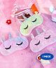 Puchku Furr Unicorn Theme Gel Eye Mask Gor Girls ( 1 Piece, Multicolor