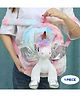 Puchku Unicorn Face Legs Furr backpack For Picnic Travelling kids (1 Pack ) 11 Inches
