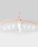 Hanger With Clips Pink - 12 Clips