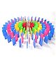 BAYBEE Domino Block Set for Kids Educational and Learning Activity Game Play, Helps in Early Skill Development, Color Recognition and Hand-Eye Coordination - 120Pcs