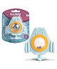 Baybee Silicone Teether for Baby, BPA Free 100% Food Grade Teether for Teething Babies Gums | Easy to Hold Grasp Chewing Teething Toy (Blue)