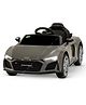 Baybee Official Licensed Audi R8 Battery Operated Car for Kids, Ride on Kids Car with LED Light & Music (Grey)