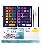 AKN TOYS Kids Watercolor Paint Set, 48 Vibrant Colors Paint Kits, Art Supplies Painting Gifts for Adult, Teenager, Artists, Paint Supplies with Watercolor Paint Brush Pens, Palette, and Durable Storage Case - PACK OF 1 - COLOR MAY VARY