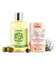 Nat Habit Baby Care Combo -  Pure Baby Olive Oil - Massage Oil (100 ml) & Shwet Chandan Baby Powder (150 G)