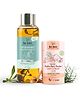 Nat Habit  Baby Care Combo Baby Hair Oil - Scalp Oil Brahmi Maytakshi (110ml)  Baby Powder Shweet Chandan (150g)