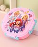 Disney By SKI Princess Baker Insulated 3 Grid Bento Printed Lunch Box with Stainless Steel Inner & Steel Spoon (Color & Print may vary)