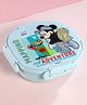 Disney By SKI Mouse & Friends Insulated 3 Grid Bento Lunch Box with Stainless Steel Inner & Steel Spoon yellow - 450 ml (Color may vary)