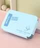 SKI Plastoware Bento Leak Proof 3 Grid Lunch Box with Spoon- Blue