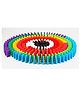 New Pinch 100 Pieces Wooden  Domino Children Early Educational Toys - Multicolour