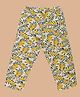 Greendeer Floral Printed Cotton  Pant - Multi Colour