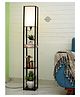 Crosscut Tower Floor Lamp (Cotton White)