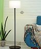 Crosscut Minimalist Design Floor Lamp (Cotton White)