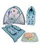 Babytoons Baby Bedding Set Combo Premium Sleeping Essential Items for Unisex Infants(Green, 0-12 Months)