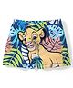Babyhug Disney Mid Thigh Swimming Trunk With Lion King Graphics - Blue