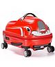 Navrangi Kid's Travel Suitcase Trolley Bag with Playful Car Design for Kids