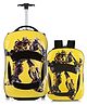 Navrangi Kid's Travel Suitcase Car-Shaped Trolley Bag with Wheels - 17 Inches luggage & 13 Inches Backpack