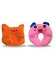 Chinmay Kids Cotton Toons & Characters Baby Pillow Pack of 2  Yellow, New Pink