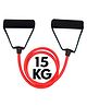 LEADER SPORTZ Resistance Tube with Foam Handles, Door Anchor for Exercise & Stretching - Ideal for Home & Gym Workouts - Multi Resistance