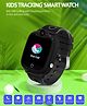 Spiky Ghoul Calling Smartwatch with GPS tracking facility,Games, Torch, IP67 , SOS- Black