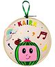 Li'llPumpkins  Personalized Customized Felt Hoop Cocomelon name hanging for wall decor - Baby Pink