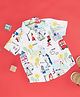 Pantaloons Baby Half Sleeves London Theme Printed Shirt - Snow White