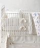 The Baby Atelier 100% Organic Blue Whale Baby Quilt