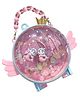 Babymoon Baby Girl Gift Box Baby Girl Hair Accessories, Hair Clips, Necklace, Butterfly, Rubber Band Set of 8 - Pink