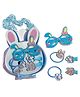 Babymoon Baby Girl Gift Box Sunglasses, Baby Girl Hair Accessories, Hair Clips, Rubber Band Set of 6 - Blue