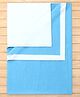 Zoe Premium 100% Quickly Dry Waterproof Bed Protector Sheet Double Bed Size - Sky Blue
