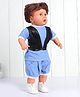 Shadilal Ayush Doll Black & Blue - Height 60 cm