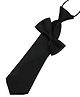 Bhoomi Collection Solid Bow & Tie Set - Black