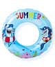 Paper Moon Swimming Ring 80cm Inflatable Swim Tube for Kids - Print May Vary