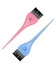 KINDED Hair Colouring Mehndi Henna Bleach Hair Dye Brush Combo Set of Pink & Blue