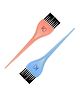 KINDED Hair Colouring Mehndi Henna Bleach Hair Dye Brush Combo Set of Orange & Blue