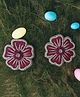 Priaansha Creations Pink Blossom Studs