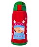 THE LITTLE LOOKERS Stainless Steel Insulated Sipper Bottle for Kids/Sipper School Bottle/Sipper Bottle with Straw/Travelling Water Bottle for Kids with Pop Up Straw-550ml (Red)