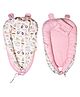 THE LITTLE LOOKERS Baby Sleeping Bed Portable Bassinet | Washable Baby Bedding Set for Newborn Baby/Infants 0-12 Months (Oval - Toys)