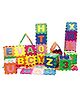 PLUSPOINT Pop Out Playmat Alphabets & Numbers Floor Puzzle(Colour May vary) - 36 Pieces