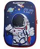 PLUSPOINT 3D Astronaut Pencil case Large Capacity Premium Stylish EVA Case Embossed Compass, School Supply Organizer for Students, Stationery Box, Cosmetic Zip Pouch Bag