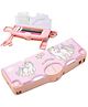 PLUSPOINT Unicorn Multifunctional Pencil Box for Kids, Unicorn Theme Pencil Case, Magnetic Pencil Box,Pop up Pencil Box with Buttons, Unicorn Theme Return Gifts