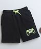 BUMZEE Game Toy Printed Shorts - Black