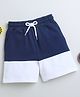 BUMZEE Colour Blocked Shorts - Navy Blue