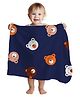 1st Step All Season Blanket - 70 X 100 cm -  Multicolor - TeddyBear Print