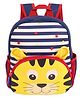 Toyshine Cute Tiger Face Backpack for Kids Girls Boys Toddler Backpack Preschool Nursery Travel Bag Mini Size Yellow 12 Inch