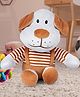 SHAPZE Snoopy Dog Smoke Grey and Brow-  Height 25 cm