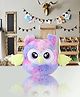 SHAPZE The Fur Balls Nightwatcher the owl- Purple - Height 20 cm
