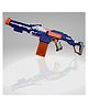 SHAPZE Automatic Assault Rifle Soft Bullet Toy Gun - Blue