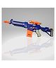SHAPZE Telescopic Magazine Soft Bullet Toy Gun - Blue